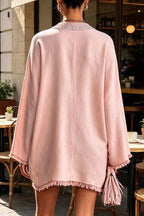 Women's V-neck Collar with Rhinestone Hot Stamping Elegant Casual Dress